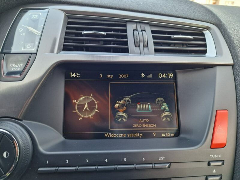 Citroen DS5 2.0d Hybryda 163 KM, Automat, LED, Kamera, Nawigacja, Alufelgi, Klima,