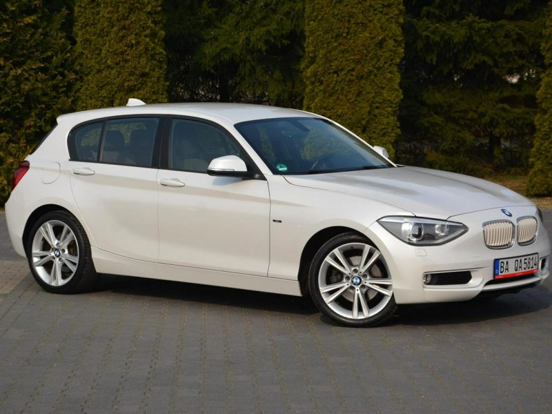BMW 125 Biała Perła Urban Bi-Xenon Ledy Skóry el. fotele Parktronic ASO BMW F20 (2011-)