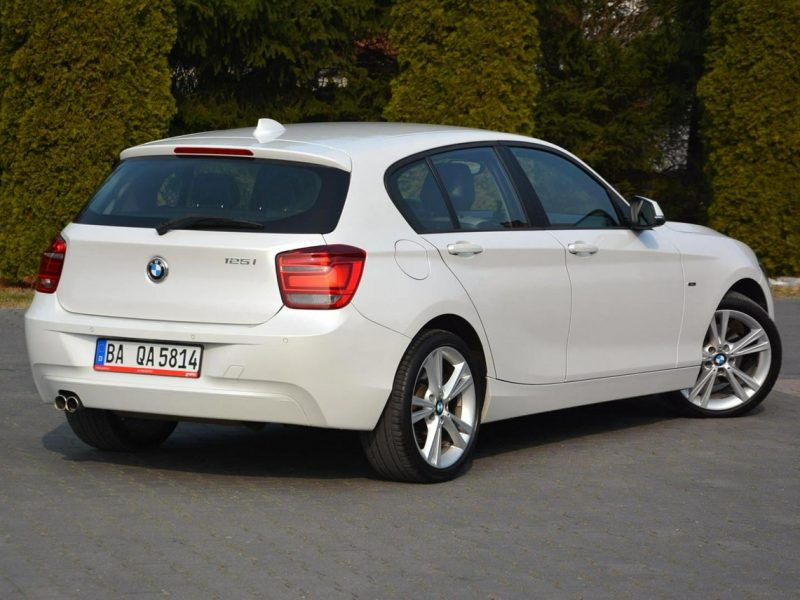 BMW 125 Biała Perła Urban Bi-Xenon Ledy Skóry el. fotele Parktronic ASO BMW F20 (2011-)