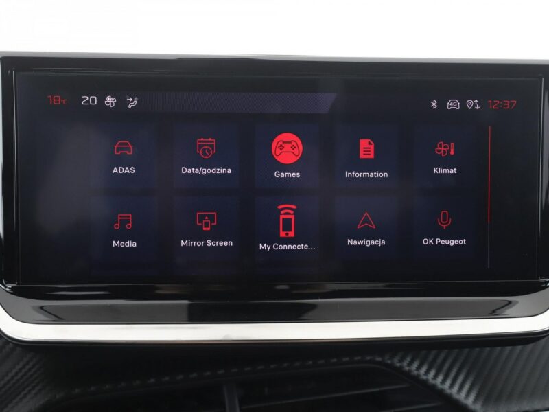 Peugeot 2008 Sport full LED navi klima auto kamery virtual cocpit półskóra II (2019-)