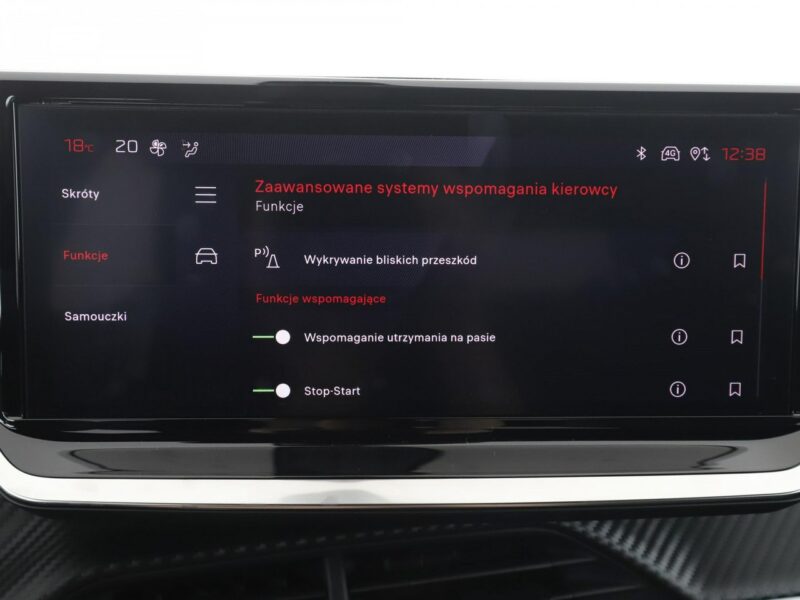 Peugeot 2008 Sport full LED navi klima auto kamery virtual cocpit półskóra II (2019-)