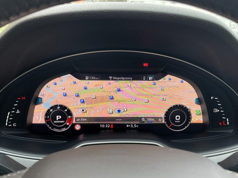 Audi Q7 7-Osobowa, 4x4, HAK, LED, Klima, Navi, Tempomat, Asystent, Wentyle,USB III (2015-)