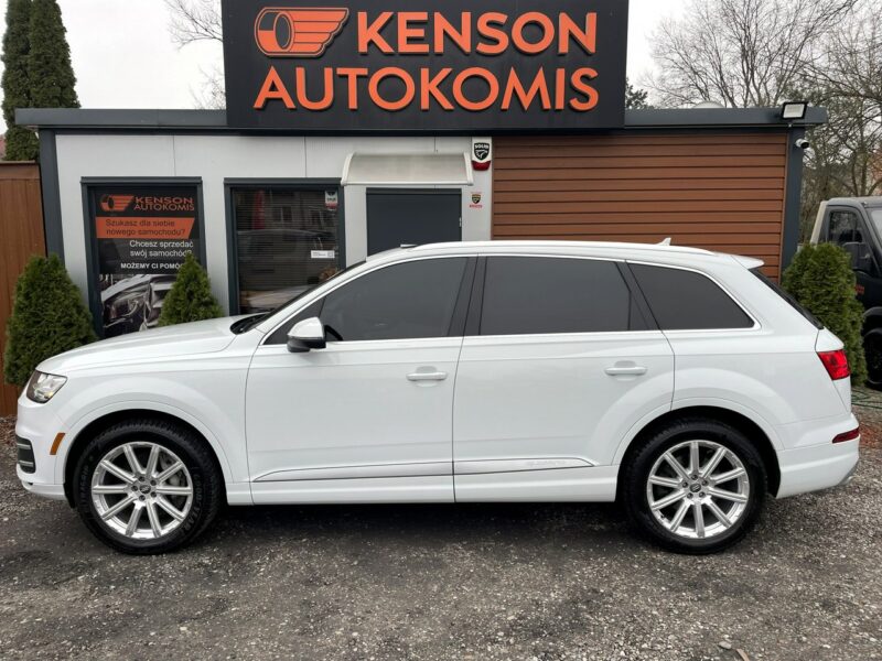Audi Q7 7-Osobowa, 4x4, HAK, LED, Klima, Navi, Tempomat, Asystent, Wentyle,USB III (2015-)