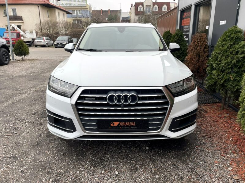 Audi Q7 7-Osobowa, 4x4, HAK, LED, Klima, Navi, Tempomat, Asystent, Wentyle,USB III (2015-)