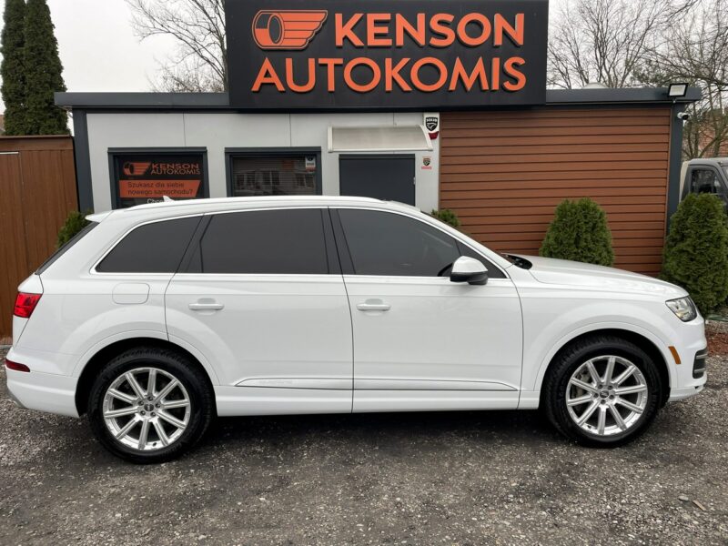 Audi Q7 7-Osobowa, 4x4, HAK, LED, Klima, Navi, Tempomat, Asystent, Wentyle,USB III (2015-)