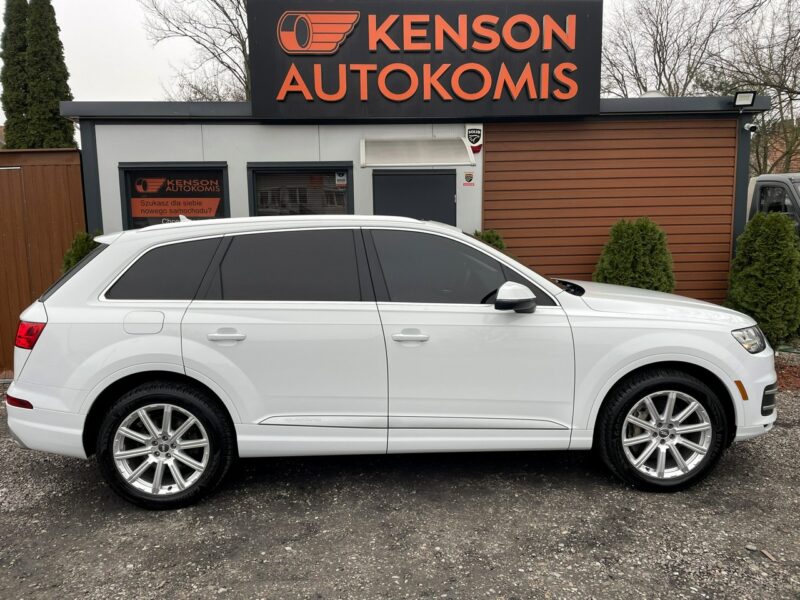 Audi Q7 7-Osobowa, 4x4, HAK, LED, Klima, Navi, Tempomat, Asystent, Wentyle,USB III (2015-)