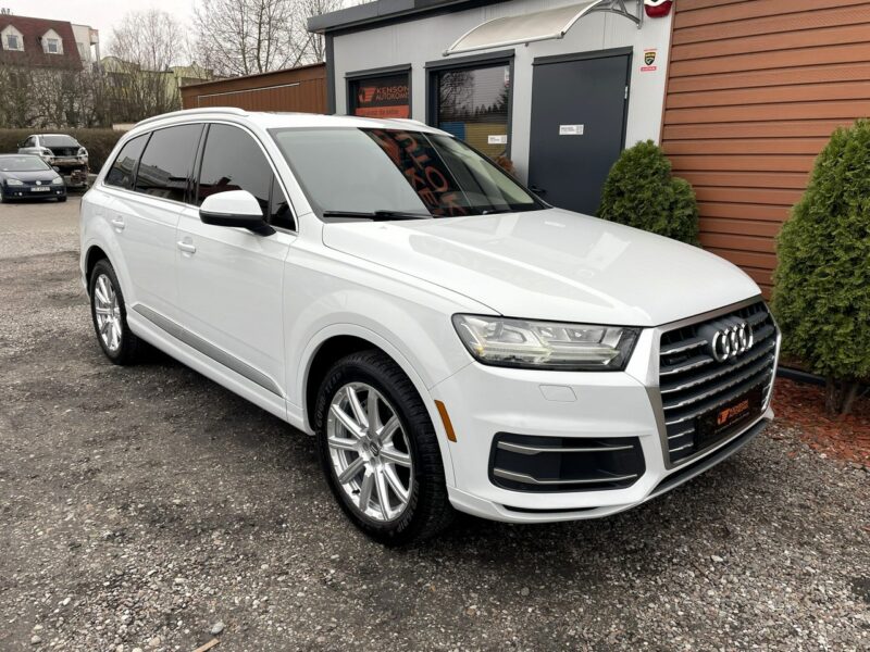 Audi Q7 7-Osobowa, 4x4, HAK, LED, Klima, Navi, Tempomat, Asystent, Wentyle,USB III (2015-)