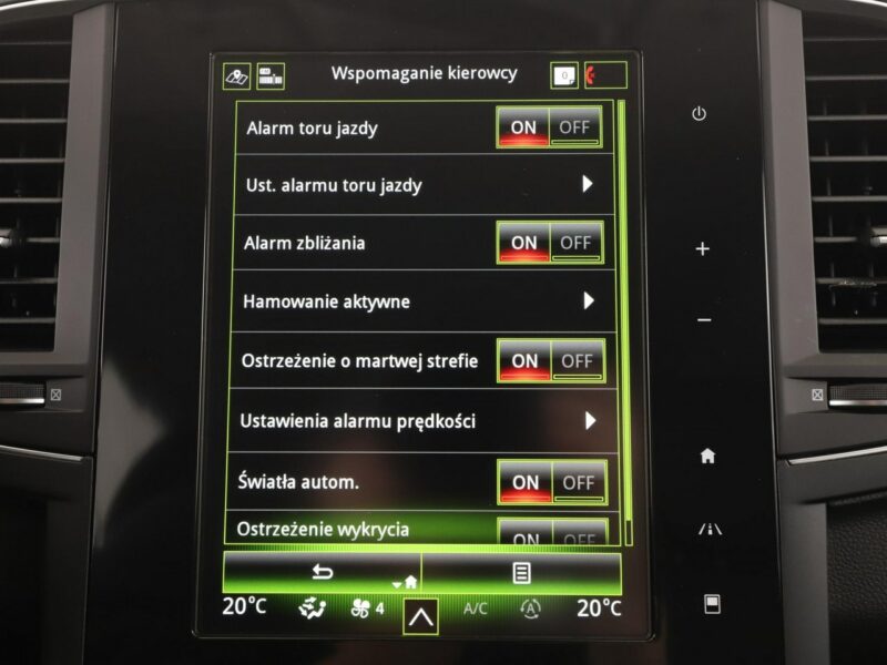 Renault Koleos Premium Klimatronik Navi Tempomat Grzana Kierownica Fotele Kamera LED II (2016-)