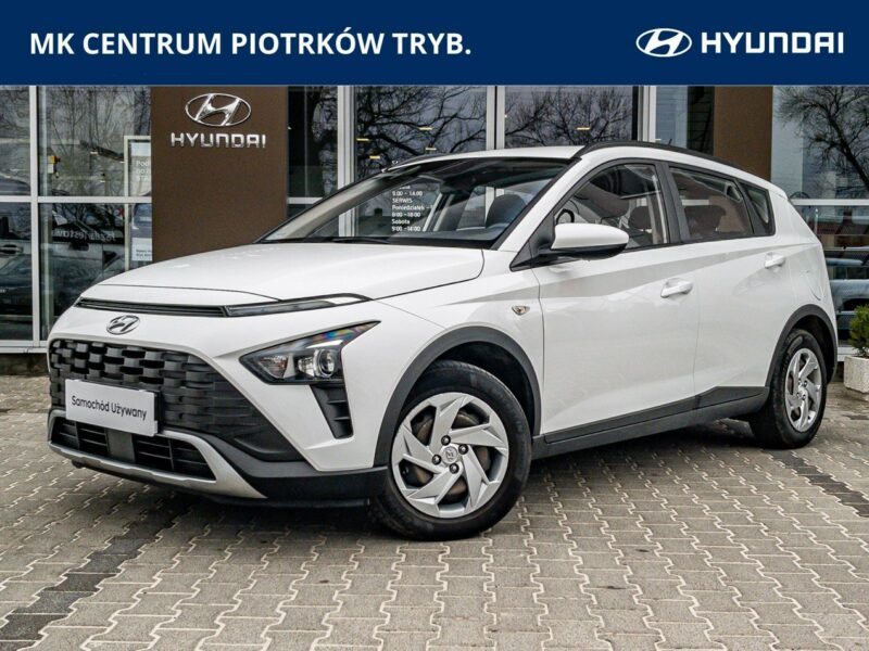 Hyundai Bayon 1.2 MPI 84KM Pure 1wł. Salon PL Gwar od Dealera FV23% Klimatyzacja