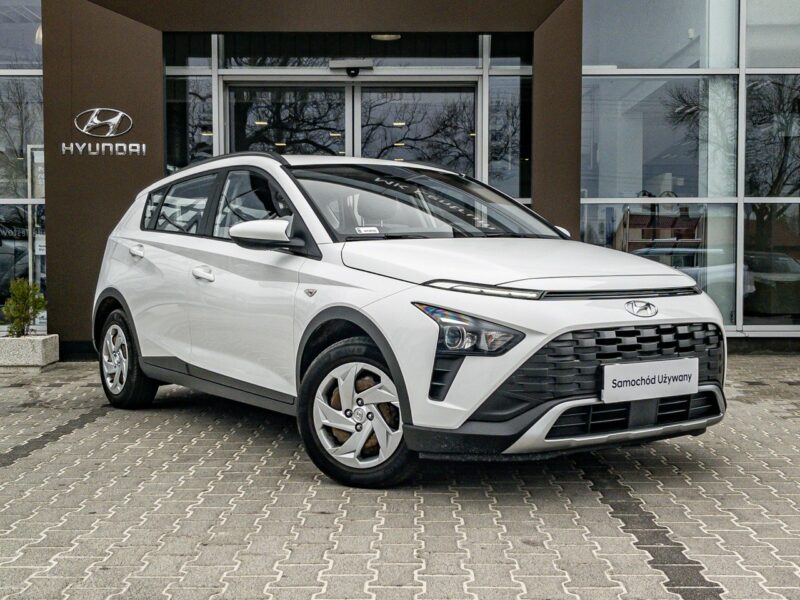 Hyundai Bayon 1.2 MPI 84KM Pure 1wł. Salon PL Gwar od Dealera FV23% Klimatyzacja