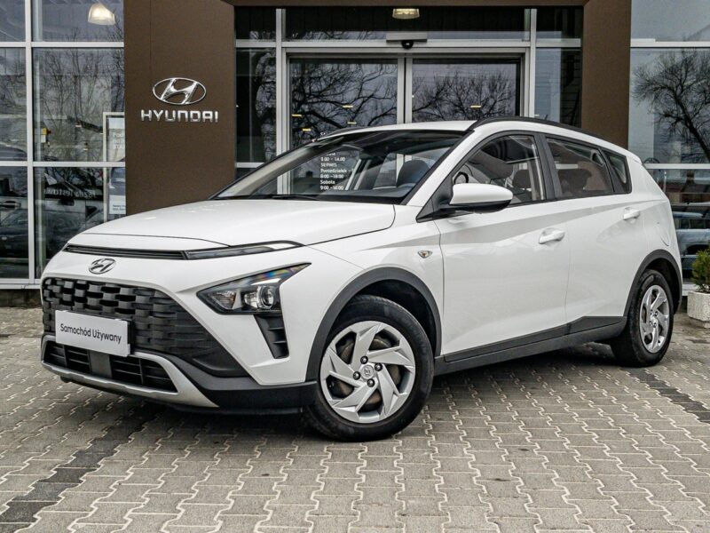 Hyundai Bayon 1.2 MPI 84KM Pure 1wł. Salon PL Gwar od Dealera FV23% Klimatyzacja