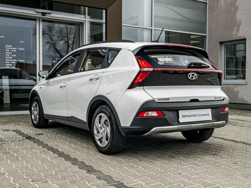 Hyundai Bayon 1.2 MPI 84KM Pure 1wł. Salon PL Gwar od Dealera FV23% Klimatyzacja