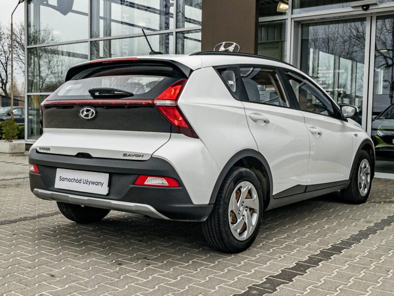 Hyundai Bayon 1.2 MPI 84KM Pure 1wł. Salon PL Gwar od Dealera FV23% Klimatyzacja