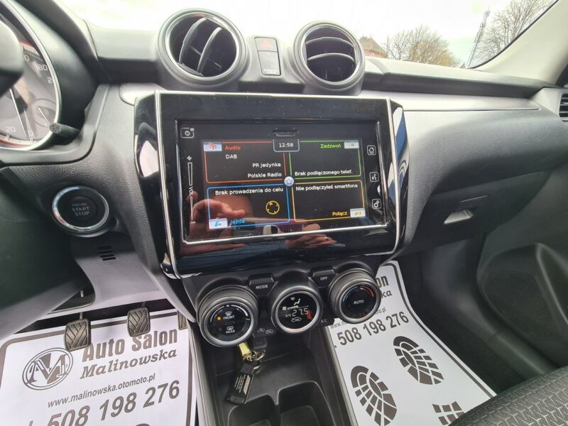 Suzuki Swift HYBRID 10 Tys.Km Navi Kamera Grzane Fotele Led Wolne Ręce Klimatronik VI (2017-)