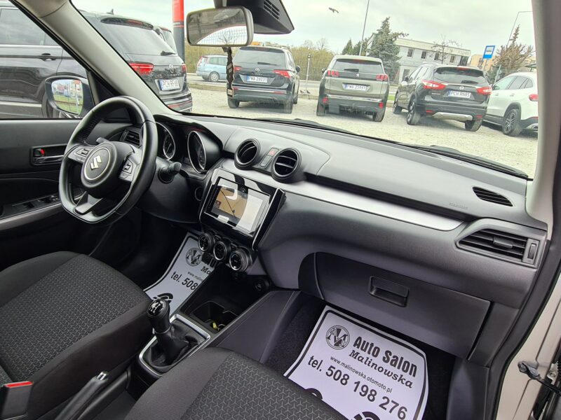 Suzuki Swift HYBRID 10 Tys.Km Navi Kamera Grzane Fotele Led Wolne Ręce Klimatronik VI (2017-)