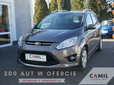 Ford Grand C-MAX w bardzo dobrym stanie technicznym i wizualnym, rok gwarancji w cenie,