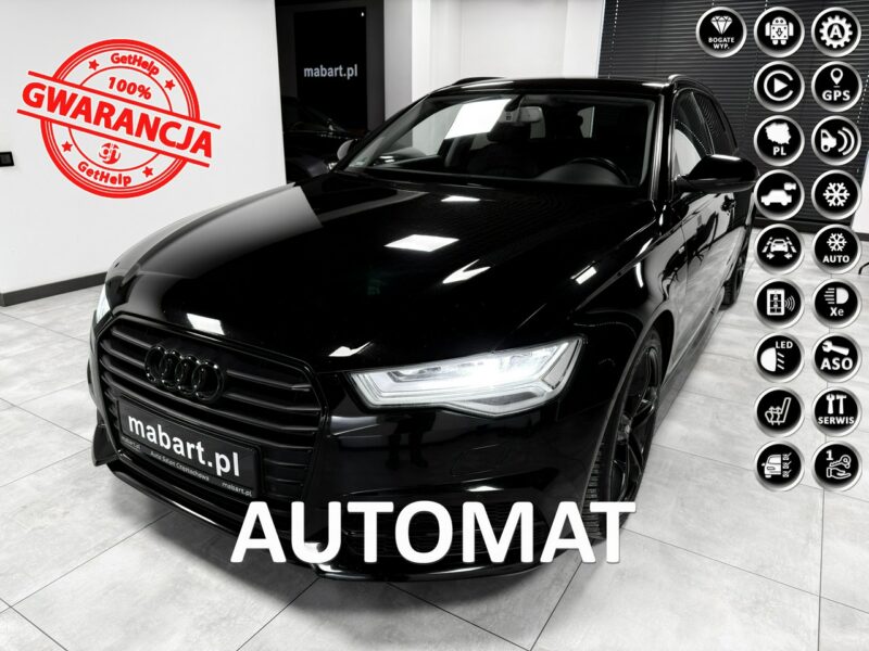 Audi A6 2.0 TDI 190PS S-LINE*Lift*S-Tronic*Matrix*Klima 4 strefy*BLACK*NIEMIEC C7 (2011-)
