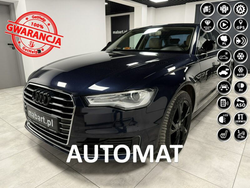 Audi A6 2.0 TFSi 252PS DSG*Lift*Sedan*Klima 4 strefy*BOSE*EXCLUSIVE*NIEMIEC C7 (2011-)