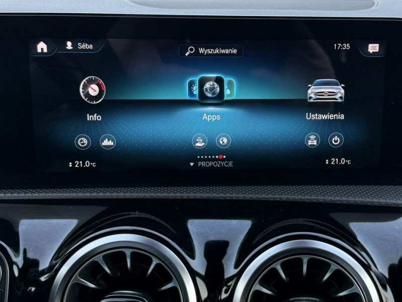 Mercedes CLA 200 Luxury,Bogata wersja,Gwarancja II (2019-)