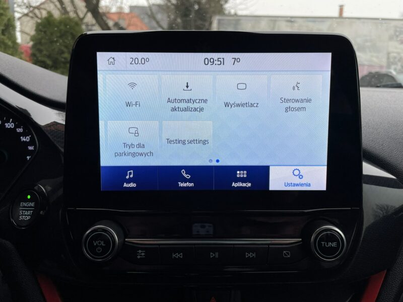 Ford Fiesta ST, LED, Klima, Navi,Tempomat,Asystent, Grzana Kierownica/Szyba/Fotele Mk8 (2017-)