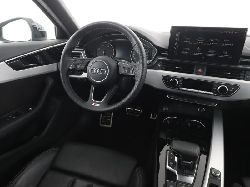 Audi A4 4x4 S-tronic mHEV S Line skóra full LED navi kamera grzane fotele B9 (2015-)