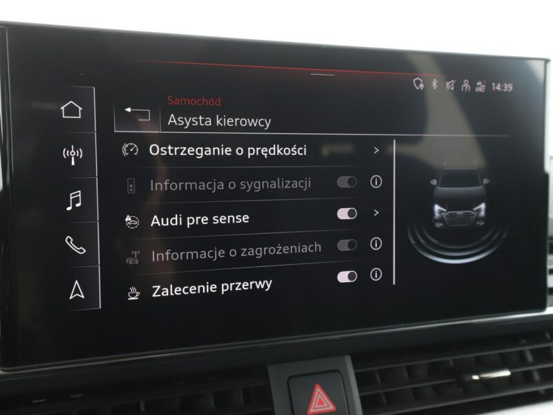 Audi A4 4x4 S-tronic mHEV S Line skóra full LED navi kamera grzane fotele B9 (2015-)