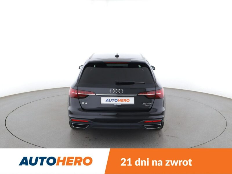 Audi A4 4x4 S-tronic mHEV S Line skóra full LED navi kamera grzane fotele B9 (2015-)