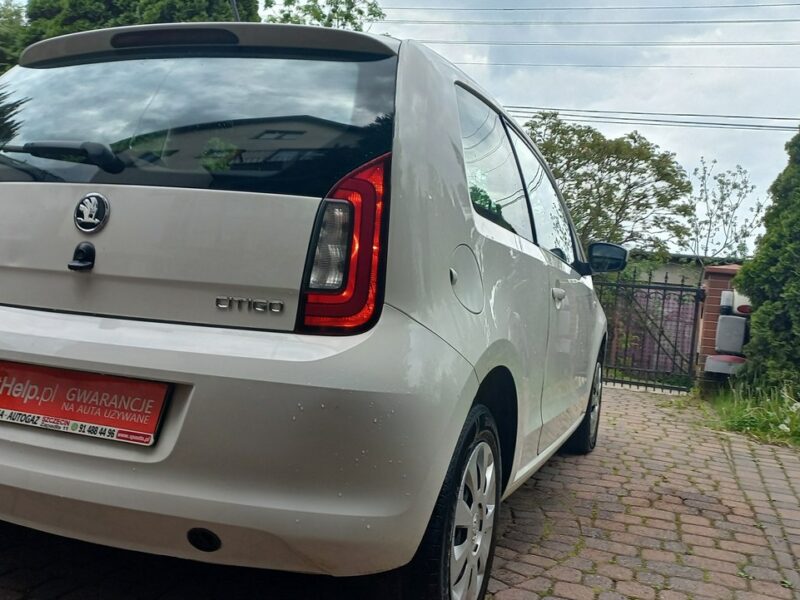 Škoda Citigo 1.0 MPI + Instalacja Gazowa Salon PL Ledy Klima 13.820 Netto FV23%