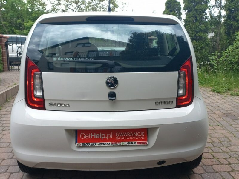 Škoda Citigo 1.0 MPI + Instalacja Gazowa Salon PL Ledy Klima 13.820 Netto FV23%