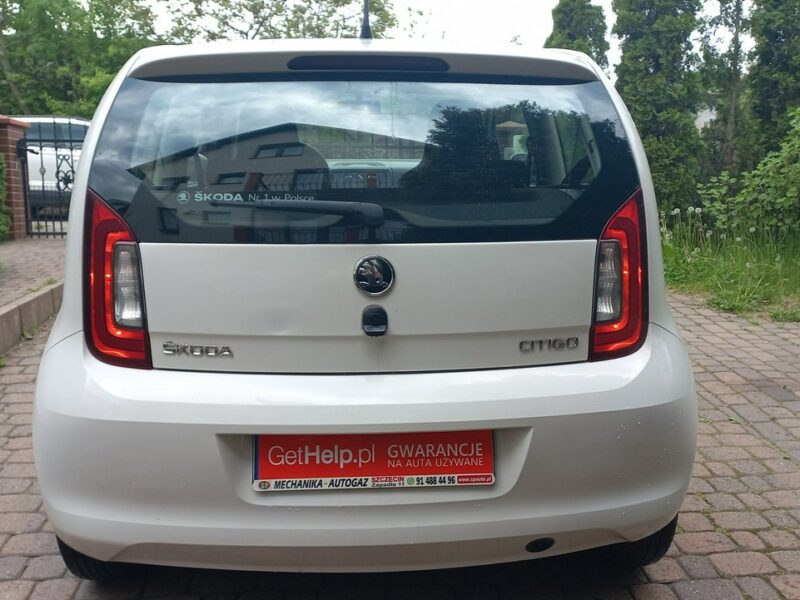 Škoda Citigo 1.0 MPI + Instalacja Gazowa Salon PL Ledy Klima 13.820 Netto FV23%