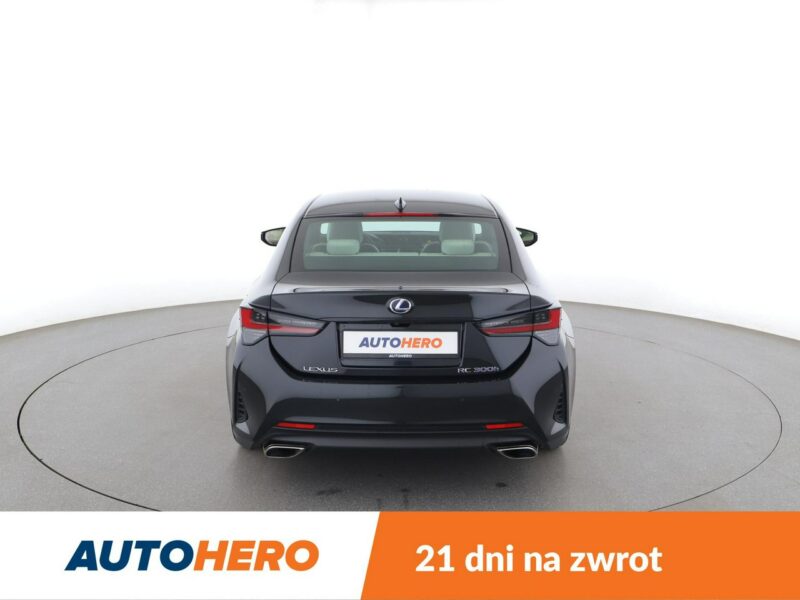Lexus RC FV23 FL 300h F SPORT Navi ACC Grzana Wentylowana Skóra Kamera Full LED I (2014-)