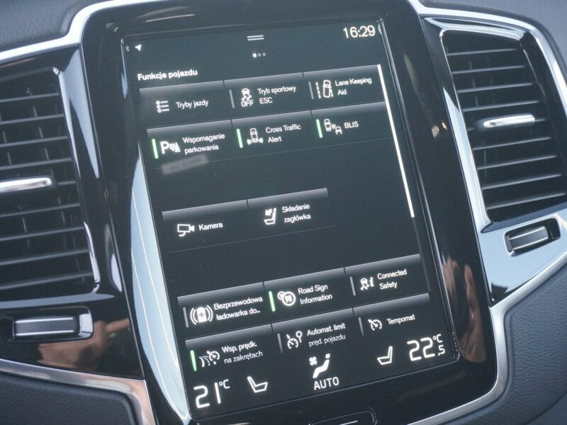 Volvo XC 90 B5 D AWD/235KM R-Design MHEV Salon Polska Faktura Vat 23% PO7XL50 II (2014-)