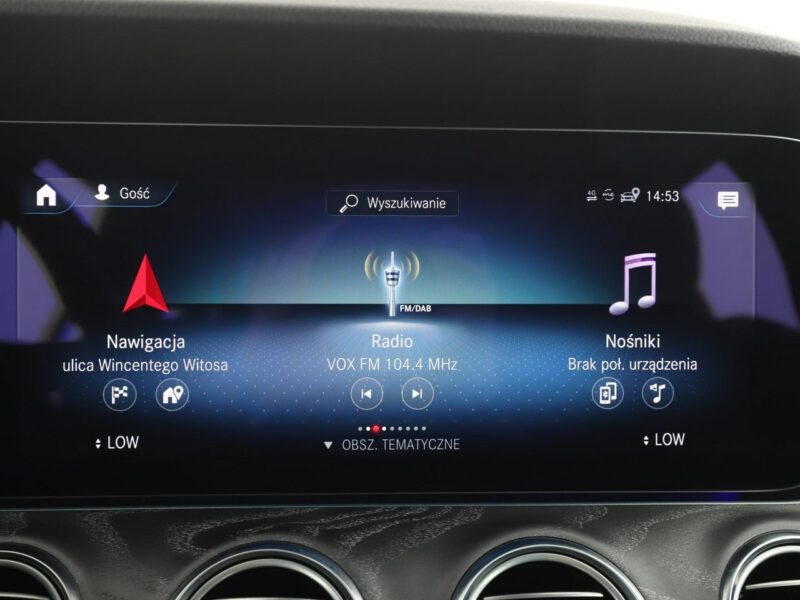 Mercedes E 300 fv23% PHEV full LED el. fotele z pamięcią grzane fotele kamery W213 (2016-)