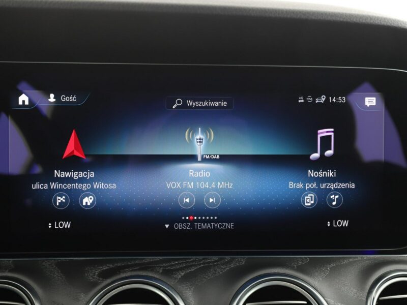 Mercedes E 300 fv23% PHEV full LED el. fotele z pamięcią grzane fotele kamery W213 (2016-)
