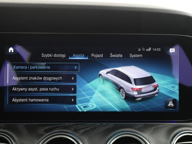 Mercedes E 300 fv23% PHEV full LED el. fotele z pamięcią grzane fotele kamery W213 (2016-)