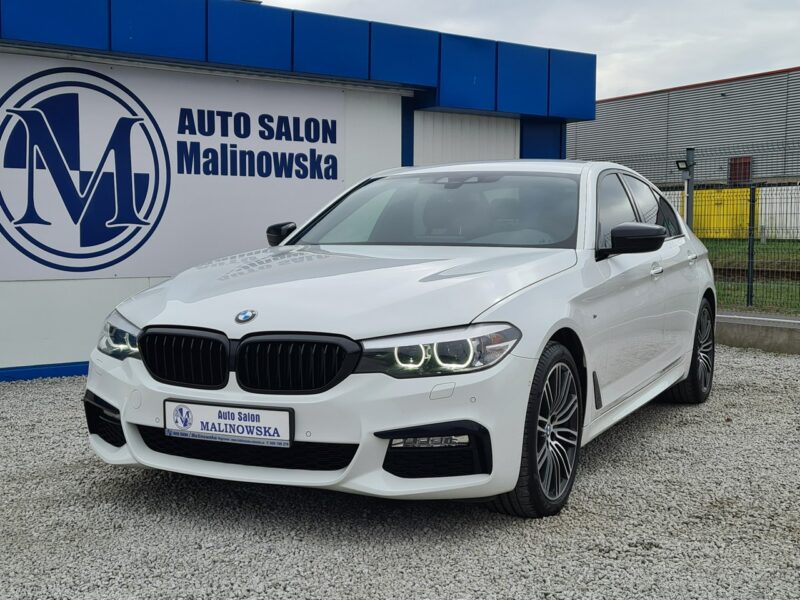 BMW 520 Salon PL M-Pakiet Navi Kamera 2xPDC Grzane Fotele Klimatronik Alu G30/G31 (2017-2023)