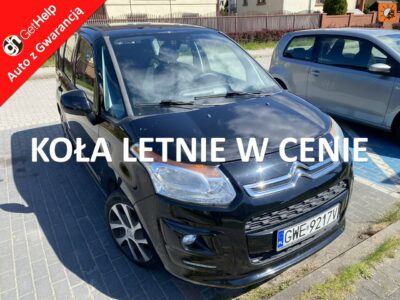 Citroen C3 Picasso Benzyna, lift,isofix, klimatyzacja ok, drugie koła, tempomat, 8 airbag