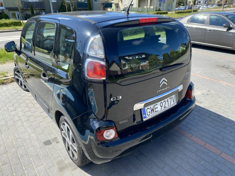 Citroen C3 Picasso Benzyna, lift,isofix, klimatyzacja ok, drugie koła, tempomat, 8 airbag