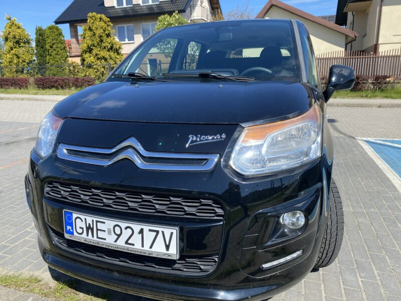Citroen C3 Picasso Benzyna, lift,isofix, klimatyzacja ok, drugie koła, tempomat, 8 airbag