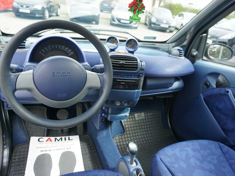Smart Fortwo zarejestrowany, ubezpieczony I (1998-2007)