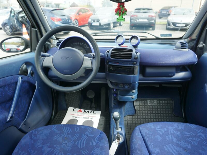 Smart Fortwo zarejestrowany, ubezpieczony I (1998-2007)