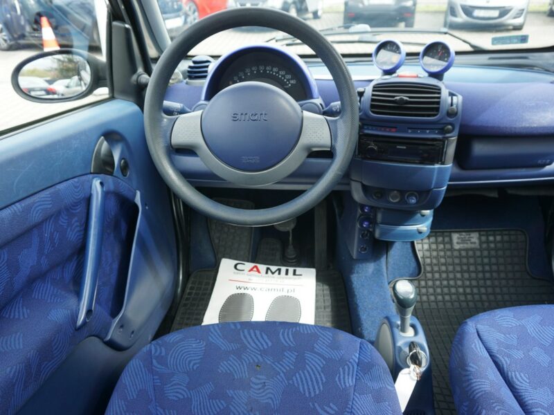 Smart Fortwo zarejestrowany, ubezpieczony I (1998-2007)