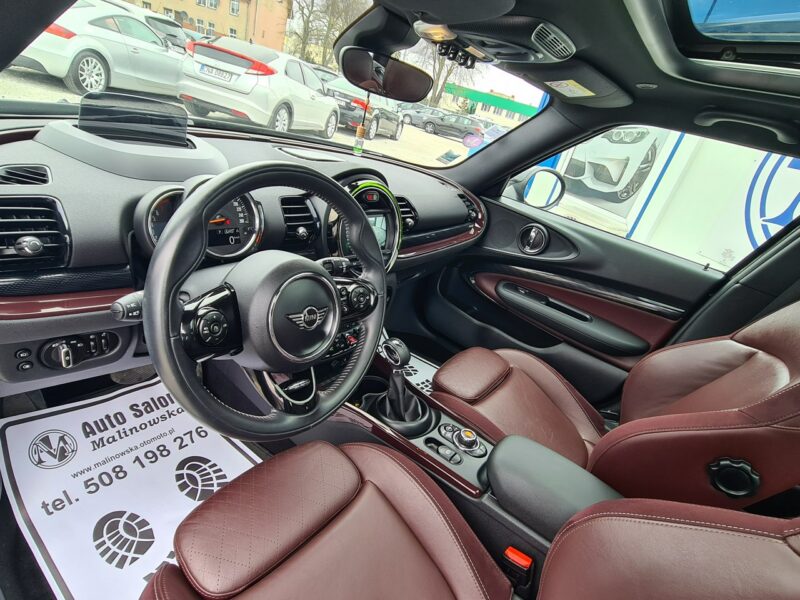 Mini Clubman Szyberdach Navi Kamera HeadUp Skóra Xenon Led Wolne Ręce 2xPDC Alu II (2010-)