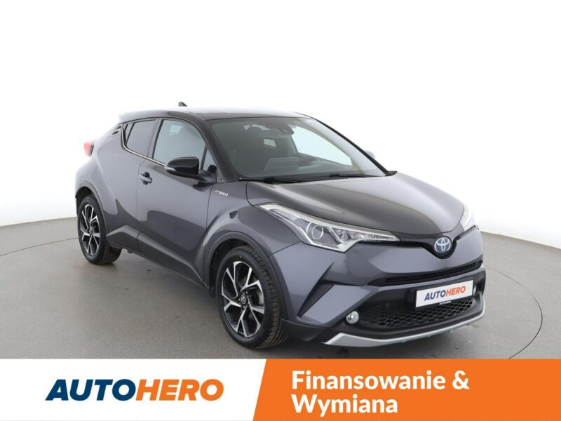 Toyota C-HR hybryda navi kamera grzane fotele ACC Bluetooth klima-auto