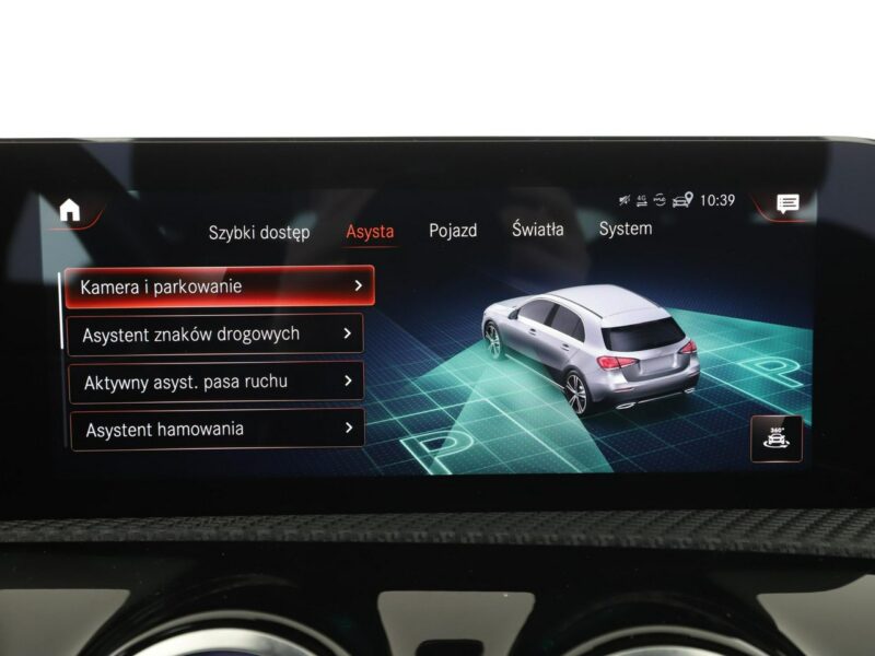 Mercedes A 250 PHEV 250e automat skóra navi kamera grzane fotele ACC LED W177 (2018-)