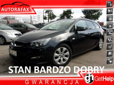 Opel Astra Klimatronic 2-stref, Grzane fotele i kierownica, PDC 2x, Nawigacja J (2009-2019)
