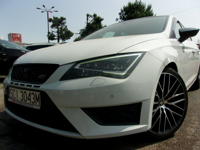 Seat Leon CUPRA, 280KM, Navi, PDC 2x, Grzane fotele, Klimatronic, Panorama III (2012-)