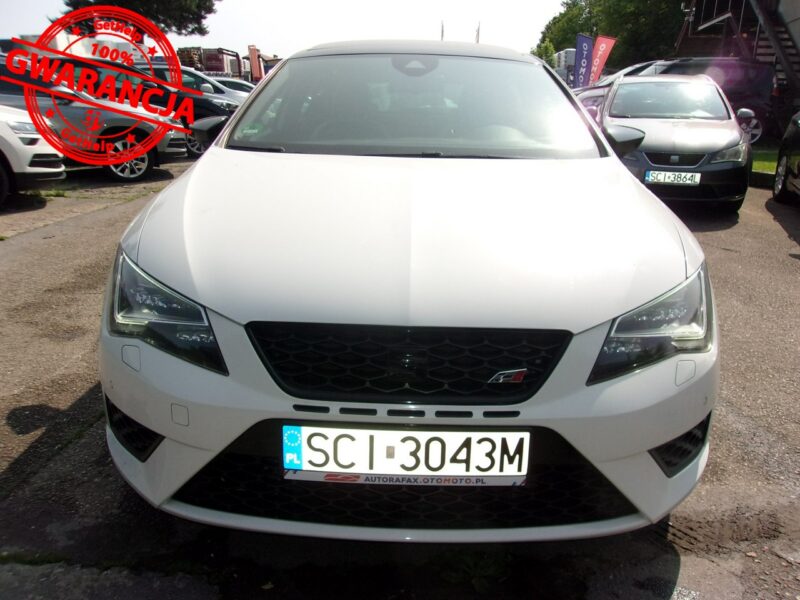 Seat Leon CUPRA, 280KM, Navi, PDC 2x, Grzane fotele, Klimatronic, Panorama III (2012-)