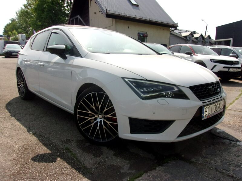 Seat Leon CUPRA, 280KM, Navi, PDC 2x, Grzane fotele, Klimatronic, Panorama III (2012-)