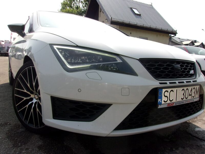 Seat Leon CUPRA, 280KM, Navi, PDC 2x, Grzane fotele, Klimatronic, Panorama III (2012-)